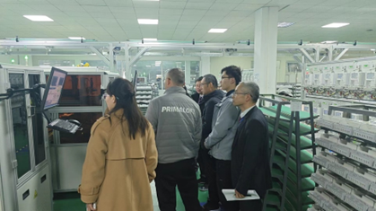 240302 河南电力局领导参观生产车间开云(中国)稿图2